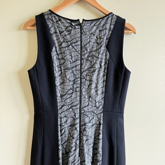 NEW Classiques Entier Lace‎ Color Block Sheath Dress Sleeveless Womens Si… - Picture 6 of 7